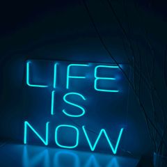【定価50%OFF】LIFE IS NOW ☓ ネオンサイン / ネオン管 / ネオンライト / インテリア照明