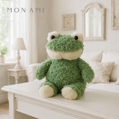 フランキー フロッグ 20cm カエル | モナミ ぬいぐるみ 雑貨 アート デザイン かわいい ファーストトイ ギフト プレゼント Mon Ami 正規輸入品