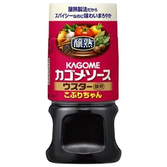 カゴメ 醸熟ソース こぶりちゃん ウスター 160ml×30本入｜ 送料無料 一般食品 調味料 ソース