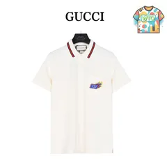 【今日特価】Gucci 龍年限定 胸ポケットポロ-1