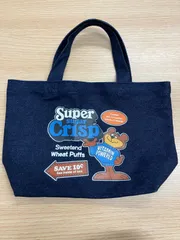【Super sugar Cripsp】アメリカンテイスト ミニトート デニム ランチバッグ