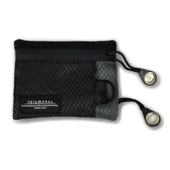 ☆ ブラックXチャコールグレー ☆ ナイロンコインケース コインケース メンズ キーケース パスケース キーコインケース ミニウォレット 小銭入れ 財布 さいふ サイフ ミニ財布 キッズ 男の子 ジュニア 子ども こども 子供 中学生 小学生 高校生 おしゃれ