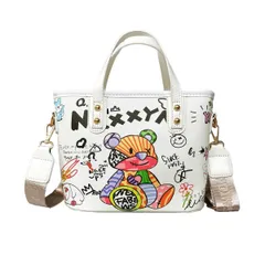 【数量限定】斜めがけ 小さめ 2way トートバッグ 自立 訳あり 肩掛け ハンドバッグ レディース 軽量 ショルダーバッグ 軽い Rose] 訳ありクマ [DIVA