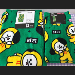 しまむらBTS BT21 バスタオル、フェイスタオル2枚組 - メルカリShops