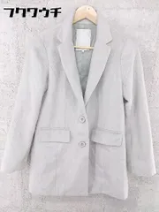 ■ MERCURYDUO マーキュリーデュオ 長袖 ロング コート サイズF ライトグレー レディース  【1002800478439】