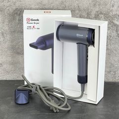 美品 ヘアドライヤー シナジートレーディング 【中古】SDG-4121N GEK1001 Geek ネイビー 美容家電/900445
