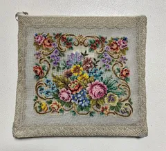 値下げ！久家道子 プチポアン バッグ 刺繍 ヴィンテージ 楽天市場】プチポアン 久家道子 レディース 刺繍 軽い 日本製