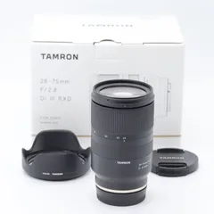 新品未開封タムロン28-75mm F2.8(A063)ソニーE用 タムロン 28-75mm F2.8 Di III VXD G2 ソニーEマウント用（Model