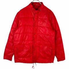 70s frostline ビンテージナイロンダウンシャツ USA製 レッド - メルカリ