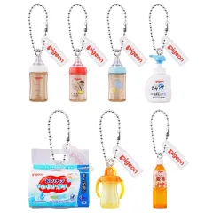 【中古】キーホルダー 全7種セット 「ピジョン ミニチャーム」