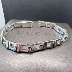 GUCCI グッチ Gスクエア オープンスクエア ブレスレット ヴィンテージ 箱付き SV925