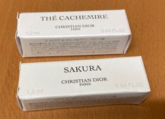 ディオール　SAKURA ＆ テカシミア　各1.2ml