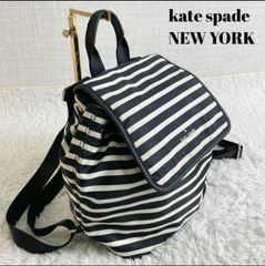 Kate Spade New York レザーリュック おまけチャーム付 Y2K - メルカリ