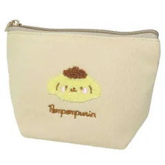 【メール便】ポムポムプリン コスメポーチ ポーチS もこもこプリン サンリオ 丸眞 化粧ポーチ 小物入れ キャラクター グッズ 