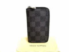 ルイヴィトン LOUIS VUITTON ダミエ グラフィット ジッピーコインパース 小銭入れ カードケース メンズ 【新品同様】