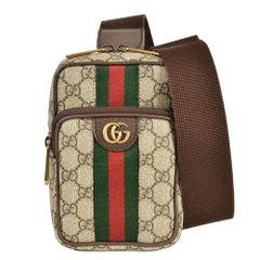 グッチ GUCCI オフィディア GGスプリーム ショルダーバッグ ボディバッグ GGスプリームキャンバス 752565 ベージュ【中古】のサムネイル
