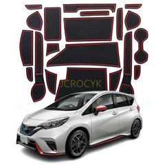 日産ノート 2th ポケットマット E12 E-POWER NISMO E12/HE12/NE12(2017?) 専用 インテリア ラバーマット カスタム 車種専用設計 20pcs イン