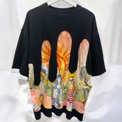 Tシャツ ユニセックス リメイク remake 黒 ブラック オーバーサイズ 久喜倉庫店 HK0008