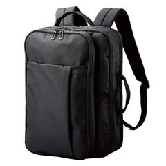 【新着商品】キャリングバッグ ビジネスバックパック 2way エレコム 15.6インチ ブラック BM-BSBPBK