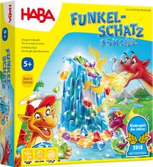 ボードゲーム きらめく財宝 HABA  2人 から 4人 5歳以上 15分 テーブルゲーム アナログゲーム 宝石 ドラゴン 子供向け プレゼント 190190
