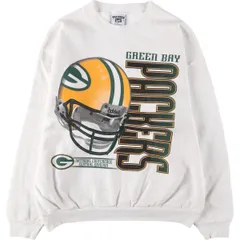 古着 90年代 リー Lee NFL GREEN BAY PACKERS グリーンベイパッカーズ スウェットシャツ トレーナー USA製 メンズXL相当/eaa522113