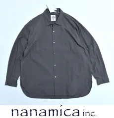 【安い店舗】新品 完売品 ナナミカ ボタンダウン ウィンドシャツ SUGS302 紺 M トップス