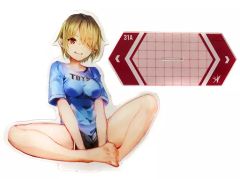【中古】アクリルスタンド・アクリルパネル A.茅森月歌 ビッグアクリルキャラスタンド ルームウェアver. 「ヘブンバーンズレッド」