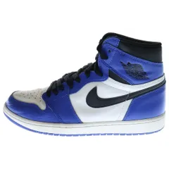 NIKE (ナイキ) AIR JORDAN 1 RETRO HIGH OG GAME ROYAL エアジョーダン1 ゲームロイヤル ハイカットスニーカー ブルー/ホワイト US10/28cm 555088-403