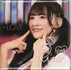 【中古】バッジ・ピンズ 音嶋莉沙(イコールラブ(=LOVE)) デジタルサイン入りスクエア缶バッジ 「=LOVE 6th ANNIVERSARY PREMIUM CONCERT 開催記念 ラッフルくじ」 G賞