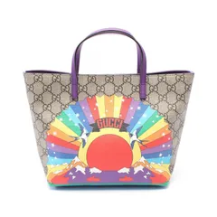 グッチ GUCCI トートバッグ チルドレンズ GGスプリーム 410812 マルチカラー PVCコーティングキャンバス レザー チルドレンズ トートバッグ レディース Used A