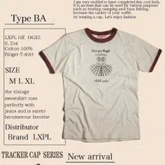 LXPL TEE BA アメカジ　リンガーT