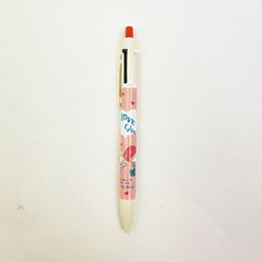 水森亜土 シャープ＆2色ボールペン アイボリー 文具