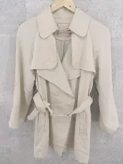 ◇ Apuweiser-riche アプワイザー リッシェ  長袖 トレンチ コート 2 ベージュ レディース  【中古】 【1002799595759】