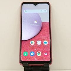 Galaxy A23 5G SCG18 au レッド 送料無料 本体 c14650