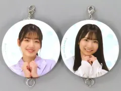 【中古】キーホルダー 佐々木美玲＆藤嶌果歩 繋がる缶チャーム2個セット 「くじっちゃお 日向坂46くじ」 繋がる缶チャーム2個セット賞