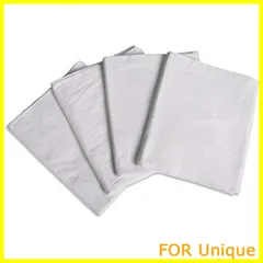 【人気商品】業務用 フラットシーツ (小分け売り) 【4点セット】 敷布団用 綿100% シングルサイズ ホワイト (150cm×250cm)
