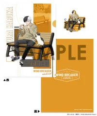 【新品/公式】WIND BREAKER_クリアファイル＆ダイカットステッカーセット～weekend～ 1.桜 遥 公式グッズ colleize