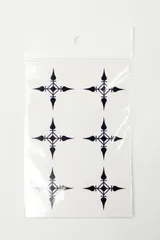 【1～3日以内に発送！】コスプレアイテム タトゥーシール 模様 ペイント シール 【 HUNTER×HUNTER 向き クロロ 額部分 】