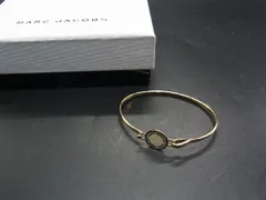 ■美品■ MARC JACOBS マークジェイコブス バングル ブレスレット アクセサリー レディース ゴールド系 DH1594のサムネイル