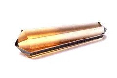 【１点物】希少◇魔晶宙斯 ゼウスクォーツ(スモーキーアメトリン)　28x8mm　両剣ポイント ルース _PC3704