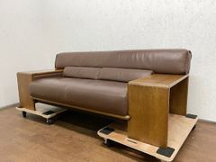 サ*ー様 カンディハウス 「ボルス」 総革2人掛けソファ 　ソファ/2Pソファ/ お値段見直しました！ CONDE HOUSE (カンディハウス) Bols