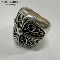 今夜限定値下げクロムハーツクラシックオーバルクロスリング20号インボイス