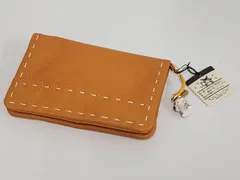 未使用 わちふぃーるど ダヤン 二つ折り財布 レザー 革製 ストラップ付き