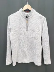 ◇ Hush Puppies ハッシュパピー ワンポイント ハーフジップ 長袖 カットソー Ｔシャツ サイズM グレー メンズ P  【1403180005404】のサムネイル