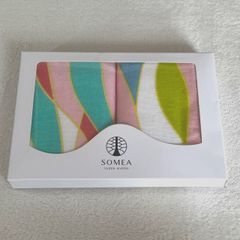 SOMEA YUZEN KYOTO　ハンドタオル　カラフル　箱入り