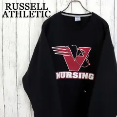 RUSSELL ラッセルアスレチック NURSING ビッグロゴ スウェット