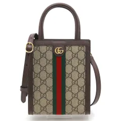 【ほぼ未使用】グッチ GUCCI ショルダーバッグ Ophidia オフィディア GGスプリーム 772317 ベージュ ブラウン イタリア製 2way GG ミニバッグ ハンドバッグ 中古 美品