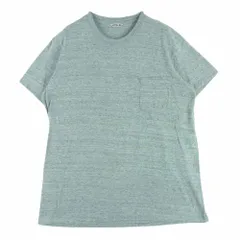 AURALEE オーラリー A00T02ST SEAMLESS POCKET TEE 半袖 Tシャツ コットン 日本製 グレー系 4【中古】のサムネイル