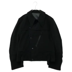 Y-3 (ワイスリー) ポリエステルPコート デタッチャブルジャケット ブラック CF0351のサムネイル