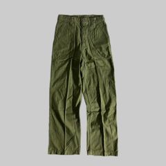 60s TROUSERS MENS COTTON SATEEN OG-107